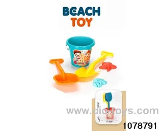 5pcs beach toy in Net bag