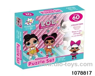 60pcs puzzle in color box