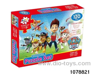 120pcs puzzle in color box