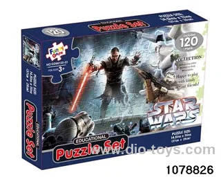 120pcs puzzle in color box