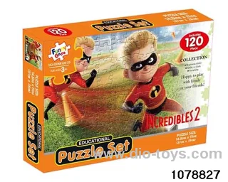 120pcs puzzle in color box