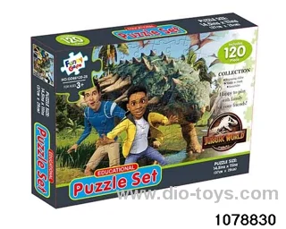120pcs puzzle in color box