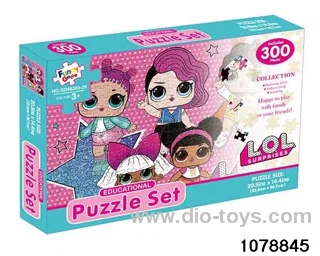300pcs puzzle in color box