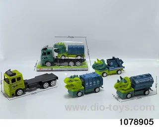 Inertia Tractor Set in PVC cover