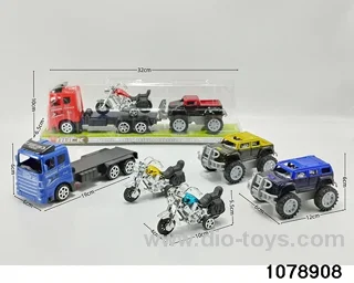 Inertia Tractor Set in PVC cover