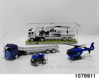Inertia Tractor Set in PVC cover