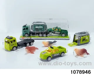 Inertia Tractor Set in PVC cover