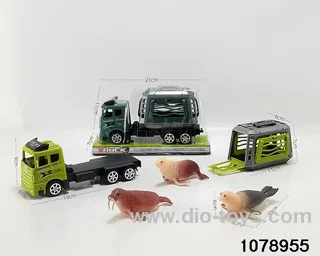 Inertia Tractor Set in PVC cover