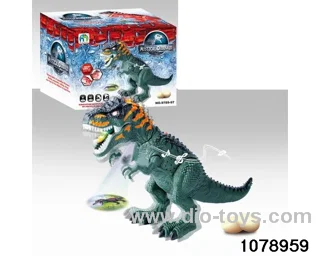 Electric Dinosaur (with sound + lights) in color box