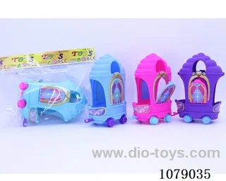 Ice cream truck with door