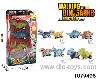 Inertia Dinosaur Toys in color box