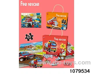 63pcs puzzle in color box