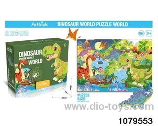 96pcs puzzle in color box