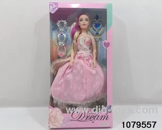 18 inch barbie with ic in window box