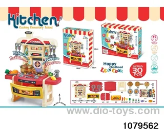 30pcs Cutlery Table with light & music in color box