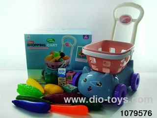 Shopping cart with 14 pcs in color box