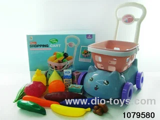 Shopping cart with 16 pcs in color box