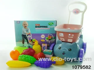 Shopping cart with 14 pcs in color box