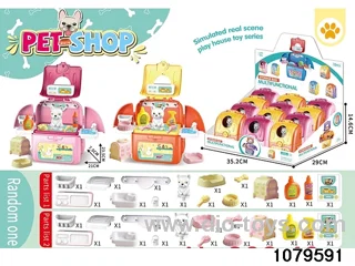 mini storage pet bag in display box