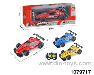 RC car in window box