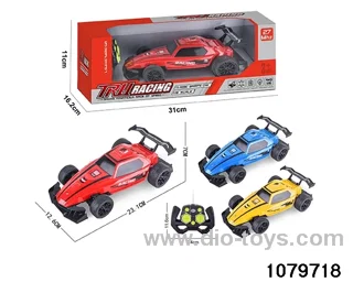 RC car in window box