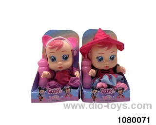 10 inch doll with 4 voices IC in display box