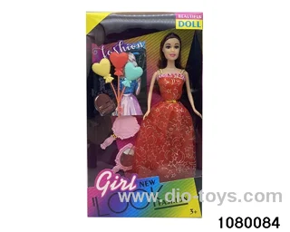 11.5 inch doll set in window box