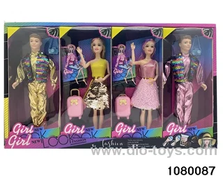 11.5 inch doll set in display box