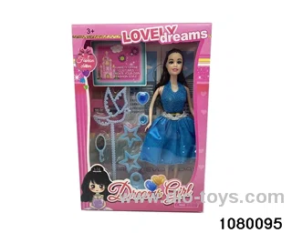 11.5 inch doll set in window box