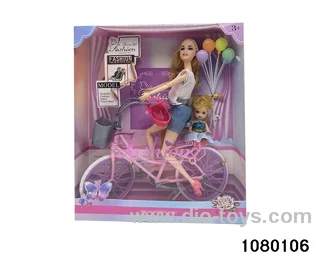 11.5 inch 12 jointed doll set in window box