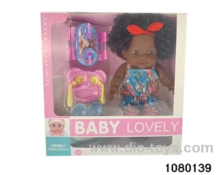12 inch doll set with 4 voice IC in window box