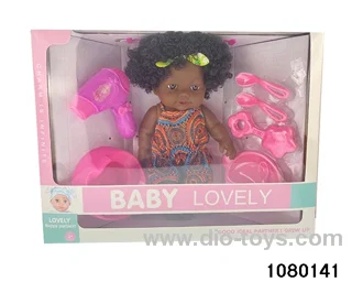 12 inch doll set with 4 voice IC in window box