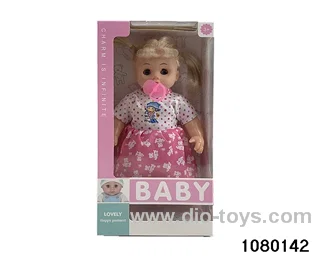 12 inch doll set in window box