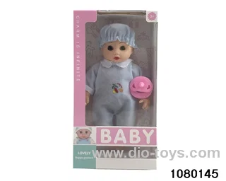 12 inch doll set with 4 voice IC in window box