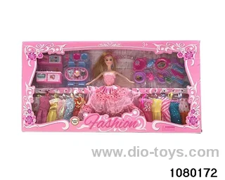 11.5 inch doll set in window box