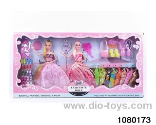 11.5 inch doll set in window box