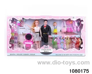 11.5 inch doll set in window box