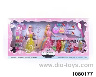 11.5 inch doll set in window box