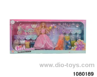 11.5 inch doll set in window box