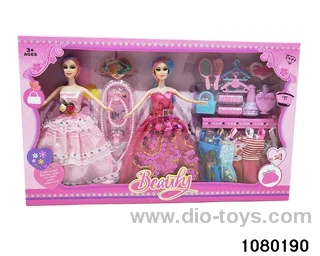 11.5 inch doll set in window box
