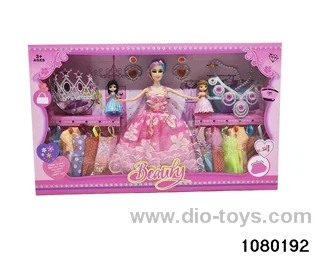 11.5 inch doll set in window box