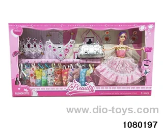 11.5 inch doll set in window box