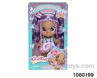 16 inch doll set with light and music in window box