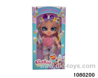 16 inch doll set with light and music in window box