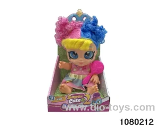 14 inch doll set with light and music in display box
