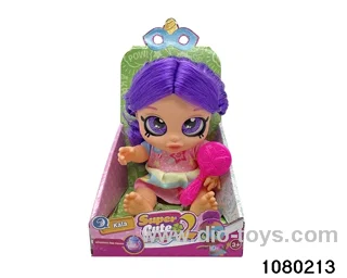 14 inch doll set with light and music in display box