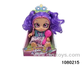 14 inch doll set with light and music in display box