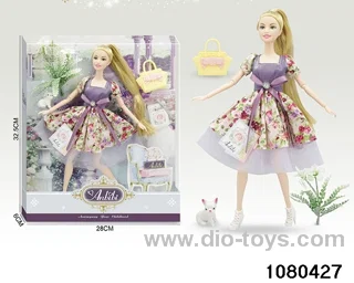 11.5 inch doll set in window box