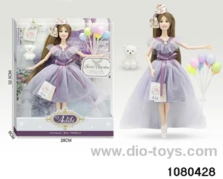 11.5 inch doll set in window box