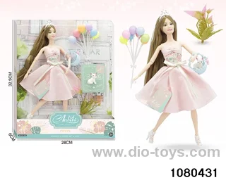 11.5 inch doll set in window box